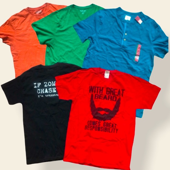 Old Navy Other - Bundle - NWOT - 5 Men’s Medium Shirts
